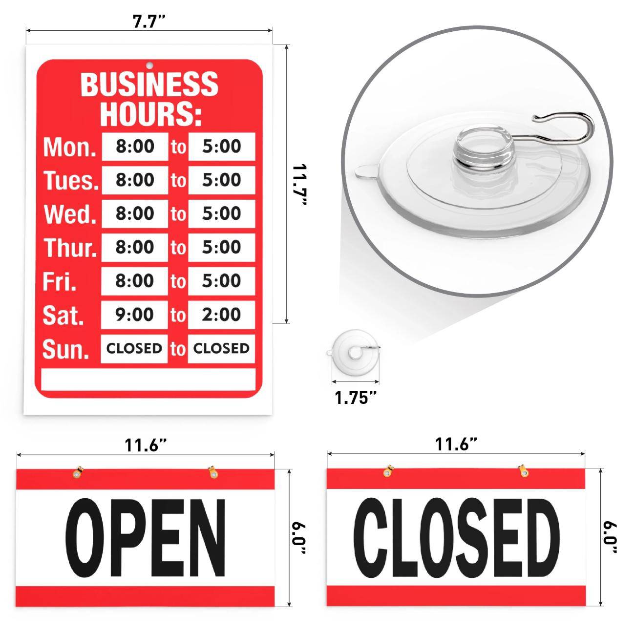 Open and Closed Signs for Businesses | Assured Signs – ASSURED SIGNS