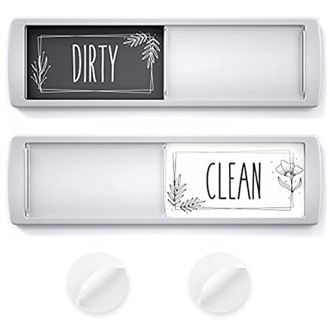 Clean Dirty dishwasher magnet sign