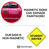 Student Driver Sticker Sign for Car - 2 Pack