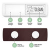 Clean Dirty Dishwasher Magnet (Green / White)