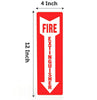 Fire Extinguisher Sign 4" by 12"